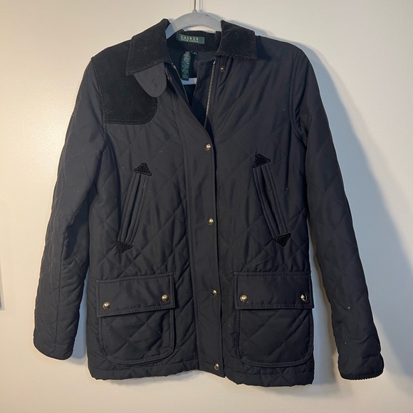 Lauren Ralph Lauren Jackets & Blazers - Lauren Ralph Lauren barn coat puffer corduroy